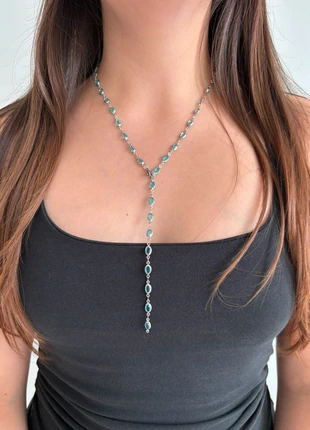 Collier en acier inoxydable en forme de Y, condition: New with tags, €10.00, €11.20 includes Buyer Protection