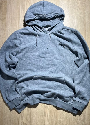 Felpa con cappuccio Puma grigia – Taglia L, brand: Puma, condizioni: Ottime, taglia: L, €8.00, €9.10 include la Protezione acquisti