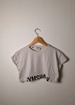 Croc top manches courtes gymshark taille S couleur blanc, brand: Gymshark, condition: Very good, size: S / 36 / 8, €13.00, €14.35 includes Buyer Protection Pro