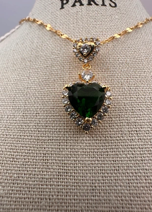 💚 Heart Necklace, brand: Shein, condition: New with tags, £3.00, £3.85 includes Buyer Protection Pro