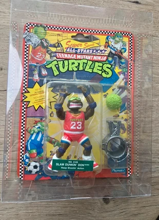 1991 Slam dunkin don sewer sports teenageutant ninja turtles, marca: Teenage Mutant Ninja Turtles, estado: Muito bom, tamanho: Prematuro, até 44 cm, €100.00, €105.70 inclui Proteção do Comprador