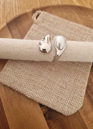 Bague fantaisie acier inoxydable, marca: boutiqueparisienne, estado: Muito bom, tamanho: Ajustável, €6.00, €7.00 inclui Proteção do Comprador