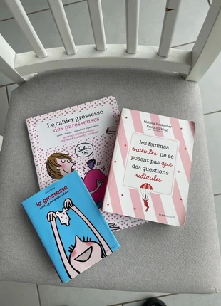 📚 Lot de 3 livres grossesse humoristiques – Marabout, état: Bon état, 6,00 €, 7,00 € Protection acheteurs incluse