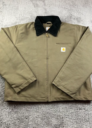 Veste Carhartt Vert Olive Homme Detroit Jacket – Workwear Streetwear – Taille L– VJVOL, marca: Carhartt, estado: Novo sem etiquetas, tamanho: L, €49.00, €52.15 inclui Proteção do Comprador Pro