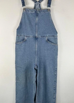 Salopette en Jean Baggy Vintage Bleu Clair, merk: Vintage Denim, staat: Heel goed, maat: M / 38 / 10, € 32,00, € 34,30 inclusief Kopersbescherming Pro