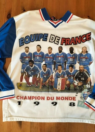 Sweatshirt Équipe de France 1998 - Taille XS, marque: FFF, état: Très bon état, taille: XS, 30,00 €, 32,20 € Protection acheteurs incluse