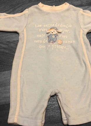 Combinaison bébé moletonnée- naissance- neuve sans étiquette -Tissaia, marque: Tissaia, état: Neuf sans étiquette, taille: Naissance / 44 cm, 2,50 €, 3,33 € Protection acheteurs incluse