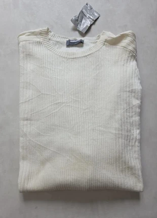 Choice – Pull fin col rond homme – Taille L – Écru / ivoire, brand: Choice, condition: New without tags, size: L, €8.00, €9.10 includes Buyer Protection