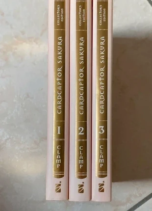 Manga Cardcaptor Sakura Volumi 1-3, estado: Muito bom, €17.00, €18.55 inclui Proteção do Comprador