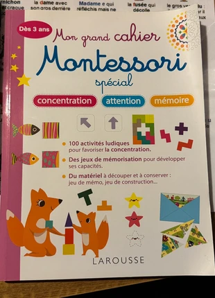 cahier Montessori spécial concentration attention mémoire, staat: Nieuw zonder prijskaartje, € 5,00, € 5,95 inclusief Kopersbescherming
