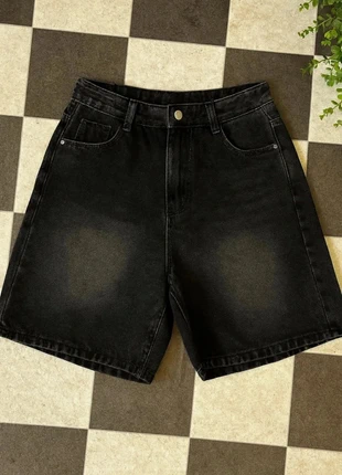 Short Jean Noir Délavé – Casual / Streetwear / Y2K / Été, marque: Vintage Dressing, état: Très bon état, taille: M, 46,99 €, 50,04 € Protection acheteurs (Pro) incluse