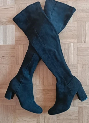 Bottes cuissardes en daim galeries Lafayette - 37, brand: Galeries Lafayette, condition: Very good, size: 37, €20.00, €21.70 includes Buyer Protection