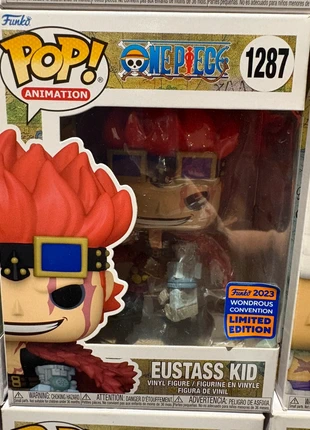 Funko pop 1287 - Eustass Kid, marca: OnePiece, estado: Novo sem etiquetas, tamanho: Prematuro, até 44 cm, €30.00, €32.20 inclui Proteção do Comprador