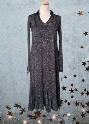 👗 Robe noire à paillettes Mango taille S 💕, marque: Mango, état: Très bon état, taille: S / 36 / 8, 12,99 €, 14,34 € Protection acheteurs incluse