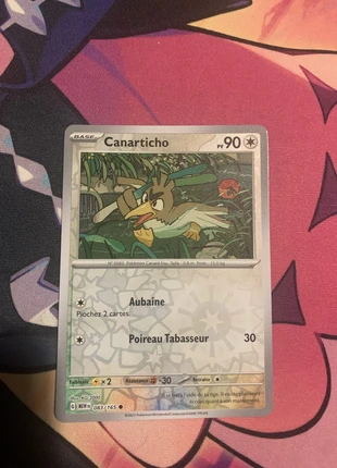 Canarticho reverse 151 ev3,5, marque: Pokémon, état: Très bon état, 1,00 €, 1,75 € Protection acheteurs (Pro) incluse