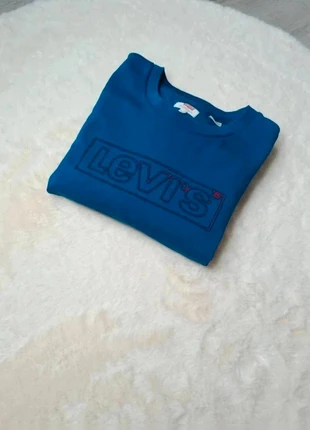 🌀 Sweat Levi’s bleu logo brodé - Taille M 🌀, merk: Levi's, staat: Heel goed, maat: M, € 19,00, € 20,65 inclusief Kopersbescherming