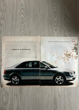 Vends affiche pub vintage marque Audi, marque: Audi, état: Bon état, 2,00 €, 2,80 € Protection acheteurs incluse