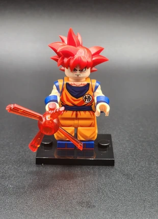 Goku Ssj God - Dragon Ball Z - Minifigurine Compatible Lego, brand: Dragon Ball, condition: New without tags, size: One size, €2.90, €3.75 includes Buyer Protection