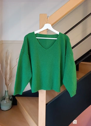 Magnifique pull vert T. 38, marque: Boutique indépendante, état: Très bon état, taille: M / 38 / 10, 11,00 €, 12,25 € Protection acheteurs incluse