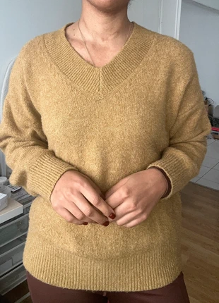 Pull laine moutarde Primark, marque: Primark, état: Très bon état, taille: XS / 34 / 6, 4,00 €, 4,90 € Protection acheteurs incluse