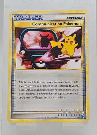 Carte Pokémon Communication Pokémon, Dresseur, HS Trainer Kit, 2010, 22/30, brand: Pokémon, condition: Good, €3.90, €4.80 includes Buyer Protection Pro