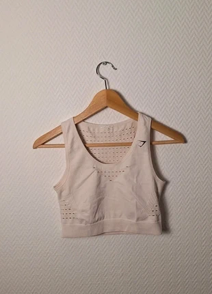 Haut croc top gymshark taille S couleur crème, marca: Gymshark, estado: Muy bueno, tamaño: S / 36 / 8, 13,00 €, 14,35 € Protección al comprador Pro incluida