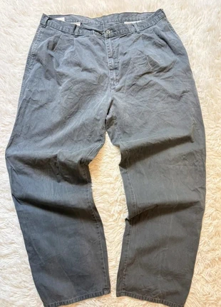 Pantalon Dockers Levis chino à pince large gris homme 40x32 vintage, brand: Dockers, condizioni: Ottime, taglia: IT 50 | W40, €15.00, €16.45 include la Protezione acquisti Pro