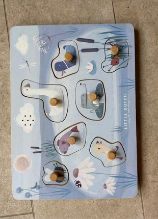 Little dutch inlegpuzzel, merk: Little Dutch, staat: Goed, maat: Universeel, € 3,50, € 4,38 inclusief Kopersbescherming