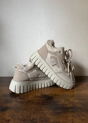 Basket neige crème femme taille 39 Y2K neuf chaude hiver, marke: Boutique Coréene, zustand: Sehr gut, größe: 39, 35,99 €, 38,49 € inklusive Vinted-Käuferschutz