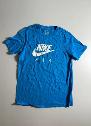 Tshirt Nike Air bleu logo blanc vintage, marca: Nike, estado: Muy bueno, tamaño: L, 12,00 €, 13,30 € Protección al comprador incluida