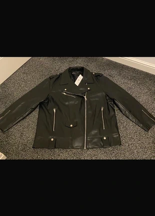 River Island Black Biker Jacket – Size 24 – BNWT, brand: River Island, condition: New with tags, size: XXL / UK 24-26, £30.00, £32.20 includes Buyer Protection