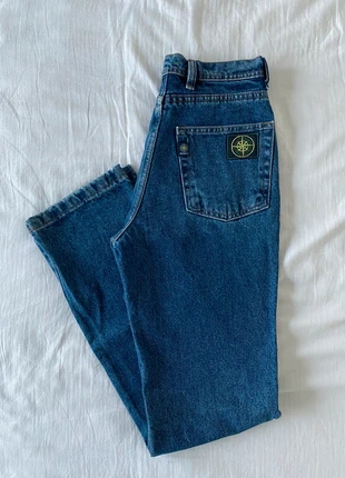 Jeans vintage taille haute bleu foncé coupe droite Made in Italy taille 34, brand: Vintage Dressing, condition: Very good, size: XS / 34 / 6, €25.00, €26.95 includes Buyer Protection Pro