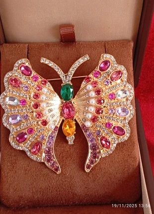 💖🦋 Broche Mariposa Vintage Joyería Bisutería Retro Vintage Brooch Jewelry, merk: Unique vintage brooch, staat: Heel goed, € 28,00, € 30,10 inclusief Kopersbescherming