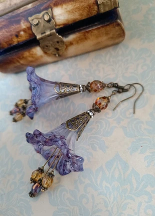 Boucles d'oreilles grandes fleurs féeriques, marke: COQUETTE, zustand: Sehr gut, 20,00 €, 21,70 € beinhaltet Vinted-Käuferschutz Pro