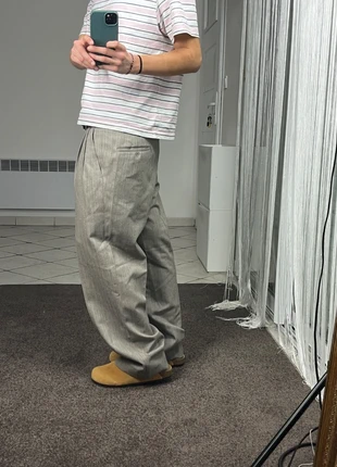 Pantalon de costume chino vintage oversized jambes larges baggy straight vintage y2k broek a rayures, marque: Vintage Dressing, état: Très bon état, taille: M, 18,99 €, 20,64 € Protection acheteurs (Pro) incluse