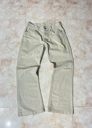 Vintage Lee wide-leg jeans, distressed 90s style, hand-painted., marque: Vintage Dressing, état: Très bon état, taille: M, 19,99 €, 21,69 € Protection acheteurs incluse