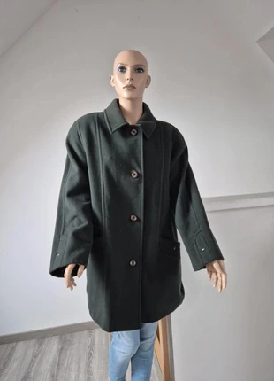 Manteau en laine - 42/44 - Vert sapin, brand: Vintage Dressing, condizioni: Ottime, taglia: L / IT 44 / EU 40, €28.00, €30.10 include la Protezione acquisti