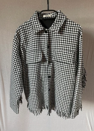 Veste cow-boy motif pieds de poule, merk: Dorado, staat: Nieuw zonder prijskaartje, maat: M / 38 / 10, € 10,00, € 11,20 inclusief Kopersbescherming