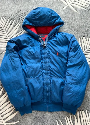 Doudoune Ralph Lauren Bleu Hooded Down Feather Zip Puffer Jacket Taille M En Très Bon État!, marque: Ralph Lauren, état: Très bon état, taille: M, 115,00 €, 121,45 € Protection acheteurs incluse