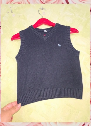 Bonito chaleco sin mangas en punto para bebes ideal para llevar con camisa debajo🎈, marque: Vintage Dressing, état: Très bon état, taille: 24-36 mois / 92 cm, 3,00 €, 3,85 € Protection acheteurs incluse