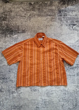 90s crop shirt orange Men s, brand: Vintage Dressing, condizioni: Ottime, taglia: M, €8.00, €9.10 include la Protezione acquisti Pro