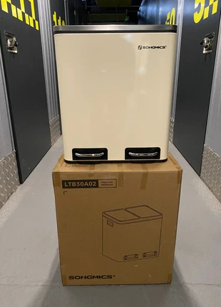 Kitchen Bin, 30L(2 x 15 L )Double Bin Inner Buckets, brand: Songmics, condition: New with tags, £45.99, £48.99 includes Buyer Protection