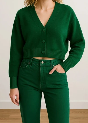 Stradivarius Haut oversize vert Femme, Taille M - excellent etat, merk: Stradivarius, staat: Heel goed, maat: M / 38 / 10, € 18,00, € 19,60 inclusief Kopersbescherming