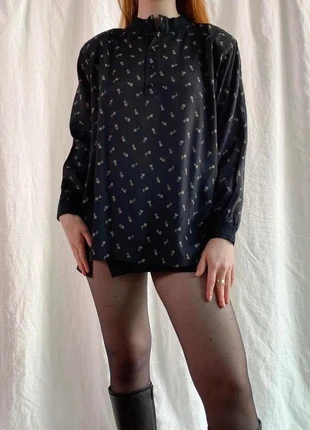 Floral print vintage shirt, brand: Vintage Dressing, condition: Very good, size: M / 10, £5.00, £5.95 includes Buyer Protection