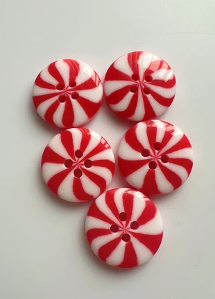 Candy themed buttons - set of 5, brand: Buttons, condition: New without tags, £2.80, £3.64 includes Buyer Protection