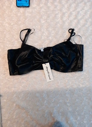 Haut en simili de marque prêt type garbage, brand: pretty garbage, condition: New with tags, size: L / 40 / 12, €10.00, €11.20 includes Buyer Protection