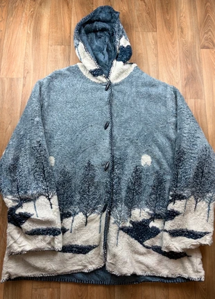 Veste polaire Vintage Retro 90s multicolor crazy fleece Jacket | Taille 3XL, marca: Vintage Dressing, estado: Muito bom, tamanho: XXXL / 46 / 18, €30.00, €32.20 inclui Proteção do Comprador