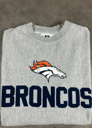Sweat pull gris vintage oversize NFL Denver Broncos gris – Taille L (VF Imagewear), brand: Vintage Dressing, condition: Very good, size: L, €25.00, €26.95 includes Buyer Protection