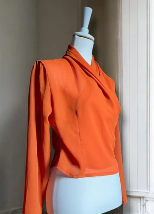 Chemisier portefeuille vintage Hexagone Paris – taille 1 (36), brand: Hexagone, condition: Very good, size: S / 36 / 8, €32.00, €34.30 includes Buyer Protection