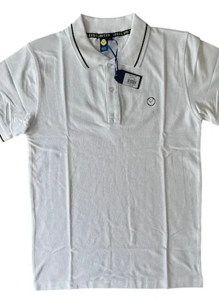 White Leeds United Polo Shirt, brand: LEEDS UNITED, condition: New with tags, size: S, £18.00, £19.60 includes Buyer Protection Pro